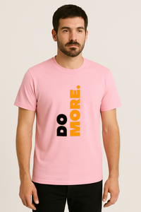 Men’s "DO MORE." Graphic Regular Fit T-shirt -GYM Inspired