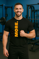 Men’s "DO MORE." Graphic Regular Fit T-shirt -GYM Inspired