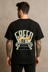 Men’s "GREED" Back Graphic Oversized T-shirt