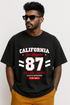 Men’s "California Los Angeles 87" College League Oversized T-shirt