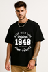 Men’s "Original 1948" Retro Graphic Oversized T-shirt