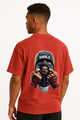 Men’s "SMILE" Beanie Graphic Oversized T-shirt