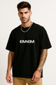 Men’s "Eminem" Icon Back Graphic Oversized T-shirt
