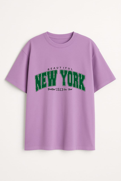 Men’s "Beautiful New York" City Pride Oversized T-shirt