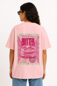 Women's "Butter" Printed Oversized T-shirt -BTS Inspired