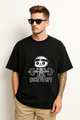 Men's "Bone to Lift" Printed Oversized T-shirt
