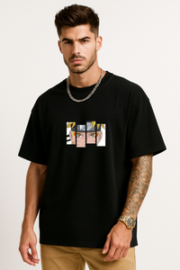Naruto Printed Oversized T-shirt