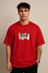 Naruto Printed Oversized T-shirt