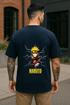Naruto Character Collage Printed Oversized T-shirt