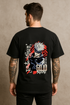 Jujutsu Kaisen Yuji & Sukuna Printed Oversized T-shirt