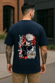 Jujutsu Kaisen Yuji & Sukuna Printed Oversized T-shirt
