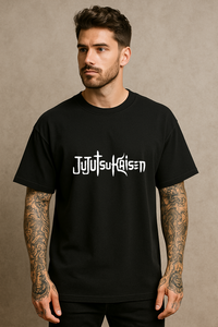 Jujutsu Kaisen Yuji & Sukuna Printed Oversized T-shirt