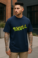 Men's "Skull Inferno" Oversized T-Shirt