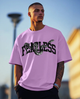 Men's "Fearless Serpent" Oversized Crew Neck T-shirt