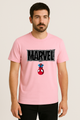 Men's "Marvel" Regular Fit Crew Neck T-shirt