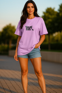 Unisex "Hope" Graphic Oversized Crew Neck T-shirt