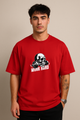 Men's "DISCIPLINE & CONSISTENCY" Gym Graphic Oversized T-shirt