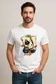 Men's "Aces&Dice" Graphic Regular Fit T-Shirt