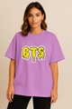 Women’s "BTS Drip" Oversized Round Neck T-shirt