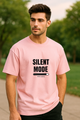 Men's "Social Introvert" Graphic Oversized Crew Neck T-shirt