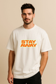 Men's "I Just Need Some Space" Graphic Oversized Crew Neck T-shirt