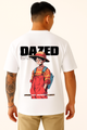 Men's "Monkey D Luffy" Graphic Oversized Crew Neck T-shirt