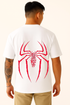 Men's Spider-Man themed oversized t-shirts