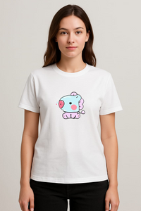 Women’s BT21 MANG Graphic Regular Fit T-shirt -BTS Inspired
