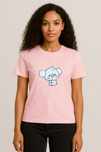 Women’s BT21 KOYA Graphic Regular Fit T-shirt -BTS Inspired
