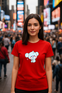Women’s BT21 KOYA Graphic Regular Fit T-shirt -BTS Inspired