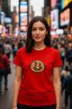 Women’s BT21 SHOOKY Graphic Regular Fit T-shirt -BTS Inspired