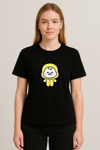 Women’s BT21 CHIMMY Graphic Regular Fit T-shirt -BTS Inspired