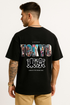 Men’s "Tokyo Cityscape" Graphic Oversized Crew Neck T-shirt