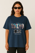 Women’s "Tokyo Cityscape" Graphic Oversized Crew Neck T-shirt