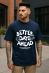 Unisex "Better Days Ahead" Graphic Oversized T-shirt