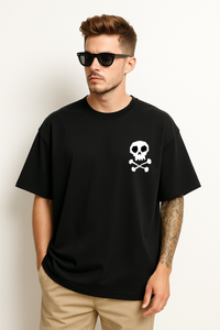 Men’s "Skull" Graphic Oversized T-shirt