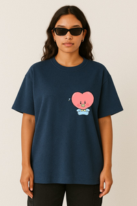 Women’s "It's Not In My Vocabulary" BT21 Tata Oversized T-shirt -BTS Inspired (V)