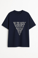 Unisex "Dream Big" Gradient Graphic Regular Fit T-shirt