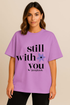Women's "Still With You By Jungkook" Oversized T-Shirt -BTS Inspired