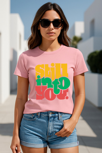Unisex "Still Into You" Retro Vibe Graphic Regular Fit T-shirt