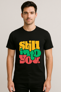 Unisex "Still Into You" Retro Vibe Graphic Regular Fit T-shirt