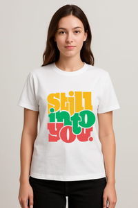 Unisex "Still Into You" Retro Vibe Graphic Regular Fit T-shirt