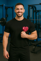 Unisex "RARE" Heart Graphic Regular Fit T-shirt
