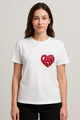 Unisex "RARE" Heart Graphic Regular Fit T-shirt