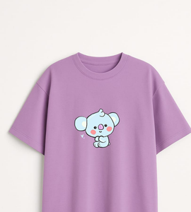 Women’s BT21 KOYA Graphic Regular Fit T-shirt -BTS Inspired