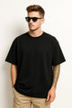Men's "NEVER LOOK BACK" Oversized T-shirt