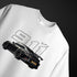 Men's porsche car printed Oversized Tshirt