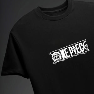 Men's Luffy's Gear 5 Thunder-Splitter Black Oversized T-Shirt