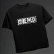Men's Luffy's Gear 5 Thunder-Splitter Black Oversized T-Shirt