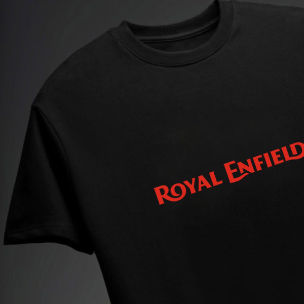 Men's Royal Enfield printed Oversized Tshirt